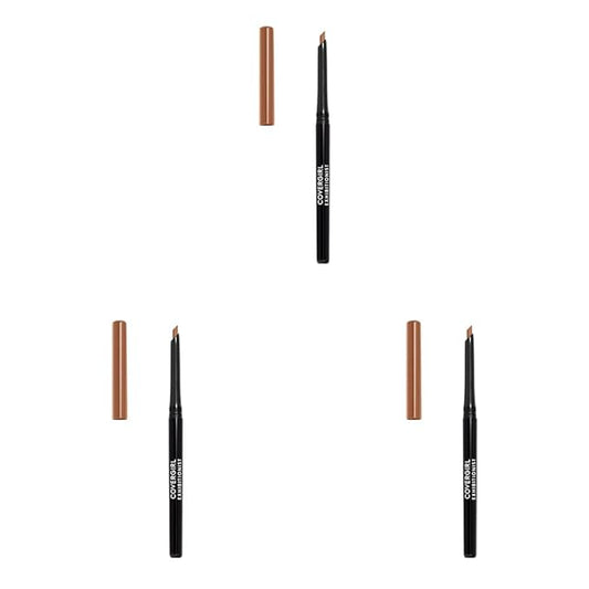 COVERGIRL Exhibitionist Lip Liner Uncarded, Caramel Nude 205, 0.012 Ounce (Pack of 3)