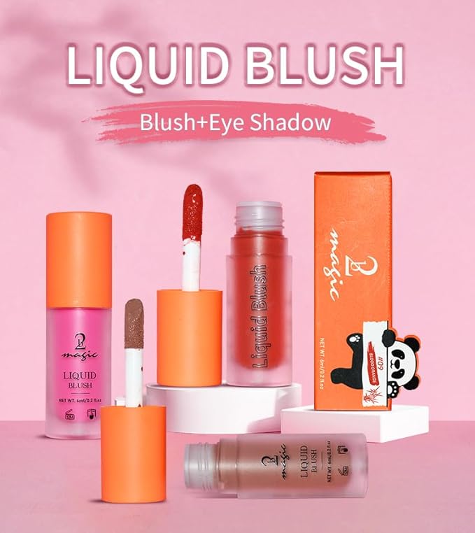 Liquid Blush, Long-lasting & Blendable Liquid Blus
