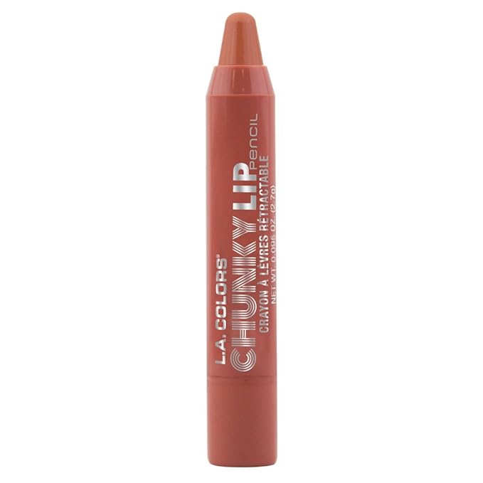 L.A. Colors Chunky Lip Pencil, Warm Caramel, 0.04