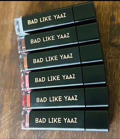 Highly Pigmented Burnt Orange Lip Gloss | Ultra Hi Beam Gloss Effect, Hydrating, Non-Sticky, Long Lasting, Shimmery Finish, Cruelty Free - Bad Like Yaaz Collection (Hot Catty)