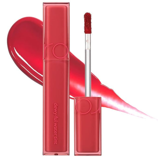 rom&nd DEWY·FUL WATER TINT 07 CHERRY WAY|Glossy|high pigment|moisturizing|non-sticky|Hydrated lips|colorful shades|High Shine|0.18oz