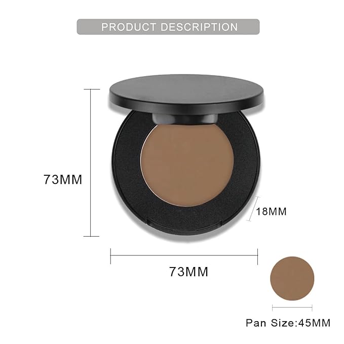 Flawless Pressed Powder, Setting Powder Makeup, Longwear Face Finish 07