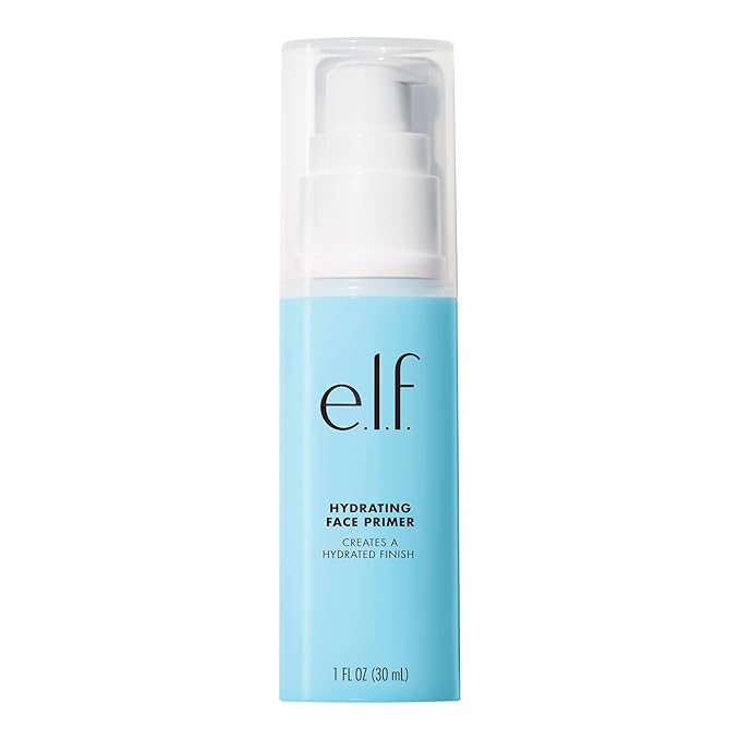 e.l.f. Hydrating Face Primer, Makeup Primer For Flawless, Cruelty-free, Large