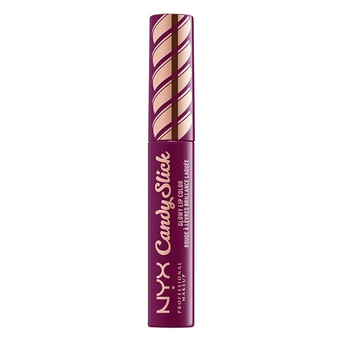 NYX PROFESSIONAL MAKEUP Candy Slick Glowy Lip Color Gloss - Grape Expectations (Grape)