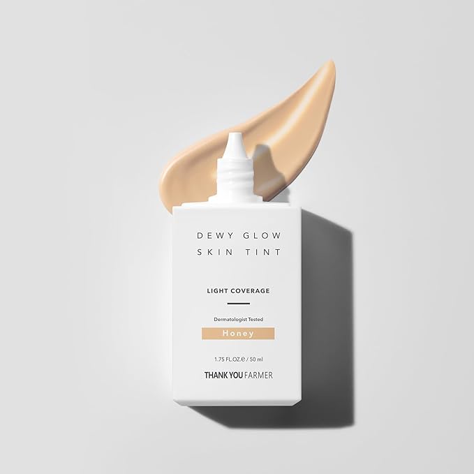 THANK YOU FARMER Dewy Glow Skin Tint, Long-Lasting fl oz