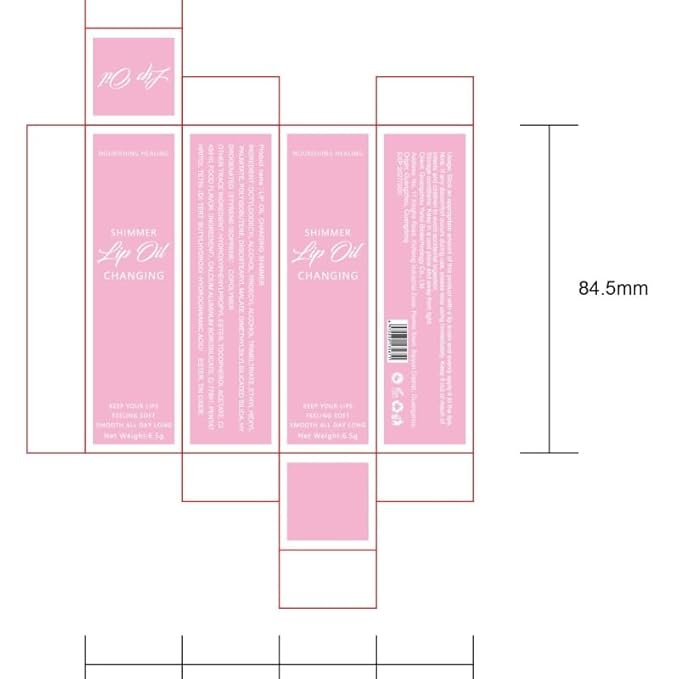 Magic Color Changing Moisturizing Lip Glow Oil, Big Lip