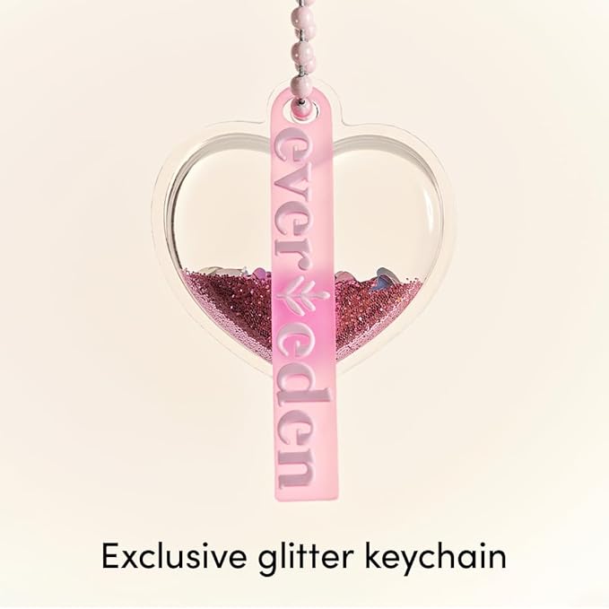 Evereden Kids Tinted Lip Gloss: Sakura - Non Toxic, Vegan Clean Makeup - Soothing & Hydrating Lip Gloss with Cherry, Peach, & Cranberry Oils