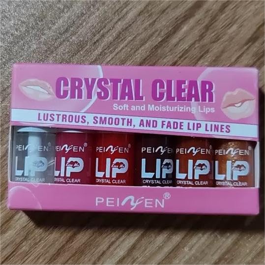 6 Colors Lip Oil Lip Glaze,Fat Lip Oil