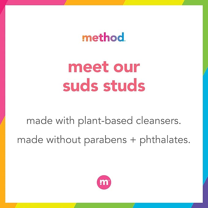 Method Gel Hand Soap, Waterfall, Biodegradable Formula, 12 fl oz (Pack of 3)