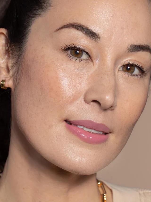 ILIA - Balmy Gloss Tinted Lip Oil | Non-Toxic, Cruelty-Free, Vegan, Hyaluronic Acid, Non-Sticky for Moisturizing + Plumping (Maybe Violet, 0.14 fl oz | 4.3 ml)