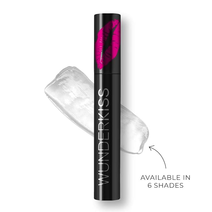 Wunder2 WUNDERKISS Nude Color Lip Plumping Gloss for Hydrated and Naturally Plumper Lips
