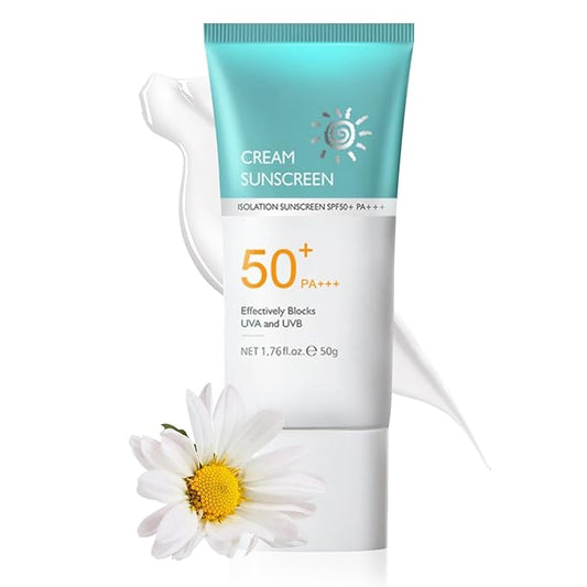 Sunscreen Lotion Stick,Moisturizing Face Sunscreen Lotion SPF 50+ PA+++