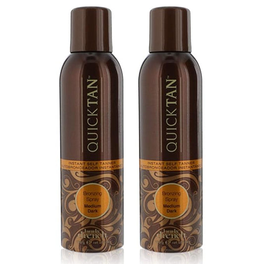 Body Drench Quick Tan Instant Self-Tanner, Bronzing Spray, Medium Dark, 6 oz, 2-Pack