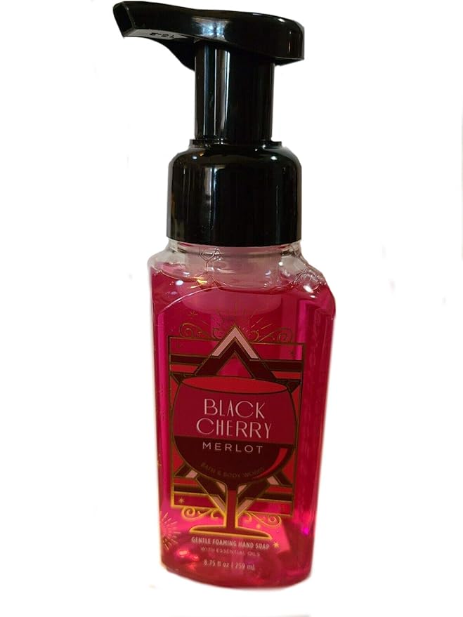 Bath Body Works Gentle Foaming Hand Soap Black Cherry Merlot