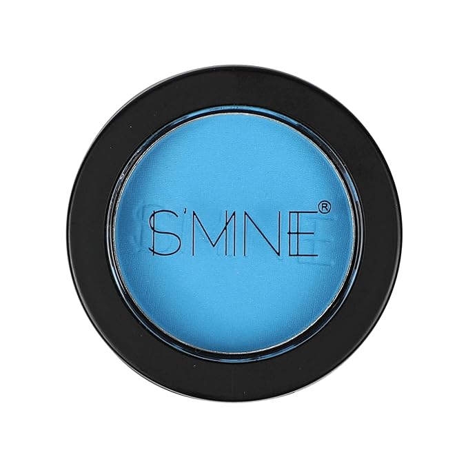 IS'MINE Single Sky Blue Matte Eyeshadow, High Pigment, Longwear, Intense Color Best Pressed Eye Makeup for Day & Night