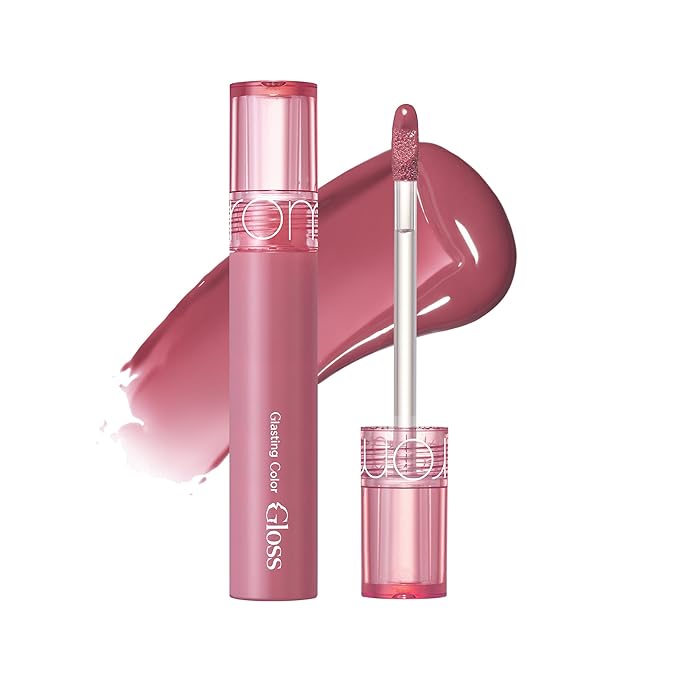 rom&nd Glasting Color Gloss (04 GRAPY WAY) | Kbeauty, Plumping, Glossy, Moisturizng, Natural Color, Long-lasting