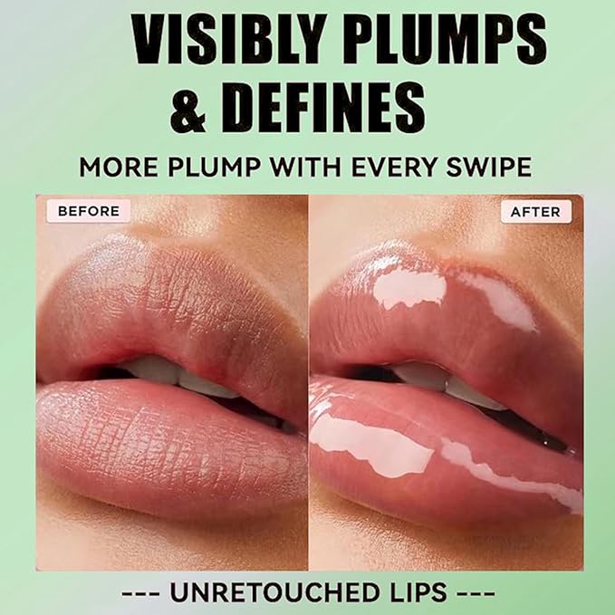 4 Colors Lip Oil Lip Glaze, Hydrating Lip