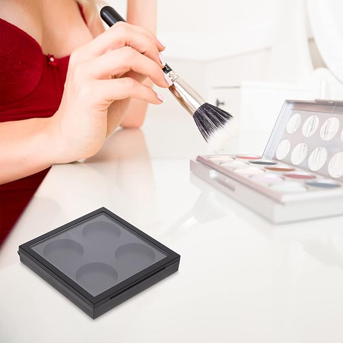 Metal Tray 5 Pcs Empty Magnetic Makeup Containers