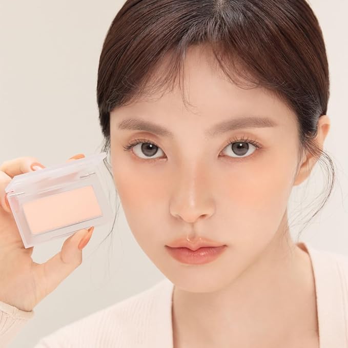 BBIA Ready To Wear Powder Cheek Blush 3 Color β Buildable & Blendable Soft Blush for Cheeks, Matte & Shimmery Finish, Lightweight, Long-Lasting, Vegan, Korea Face Makeup, 0.19oz (01 POWDER PINK)
