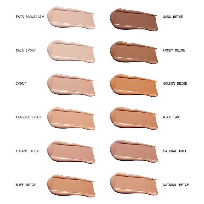 Ruby Kisses Liquid Foundation Medium Coverage, Lightweight, Natural