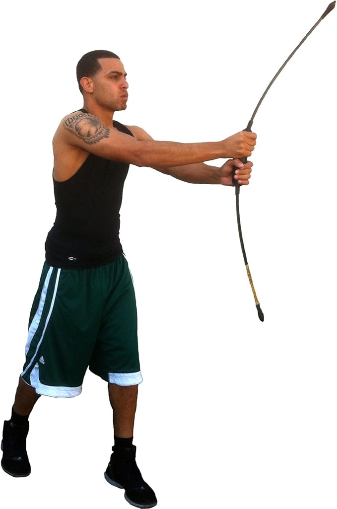 Aerobar Fiberglass Oscillating Slim Bar Core Muscle Trainer 48 inch