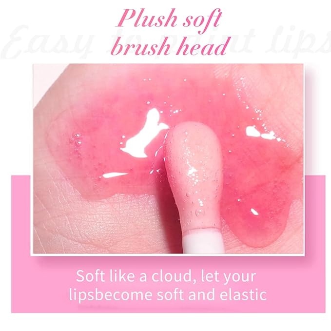 Fat Lip Oil Lip Stain,6 Colors Lip Oil Plumping Lip Glaze, Hydrating Lip Glow Oil,Shiny Transparent Lipstick,Long Lasting Nourishing Fresh Clear Lip Care (6pcs)