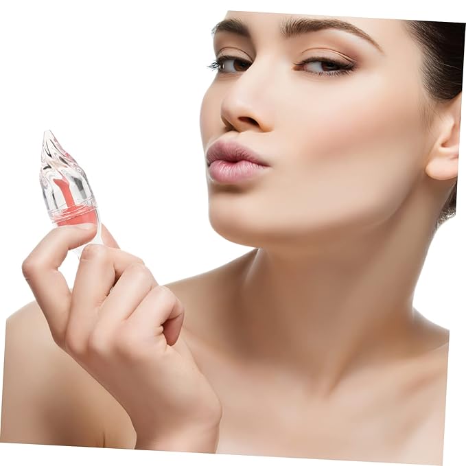 6pcs Ice Cream Lip Gloss Tubes Empty Diy Lipstick Containers Stylish Refillable Holders for Homemade Cosmetic Fun for Travel and Handbag