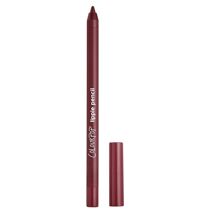ColourPop Lippie Lip Pencil - High-Pigment, Long-Lasting & Sharpenable Lip Liner with High-Impact Color - Vegan, Cream Formula with Precise Application - On Ice (0.35 oz)
