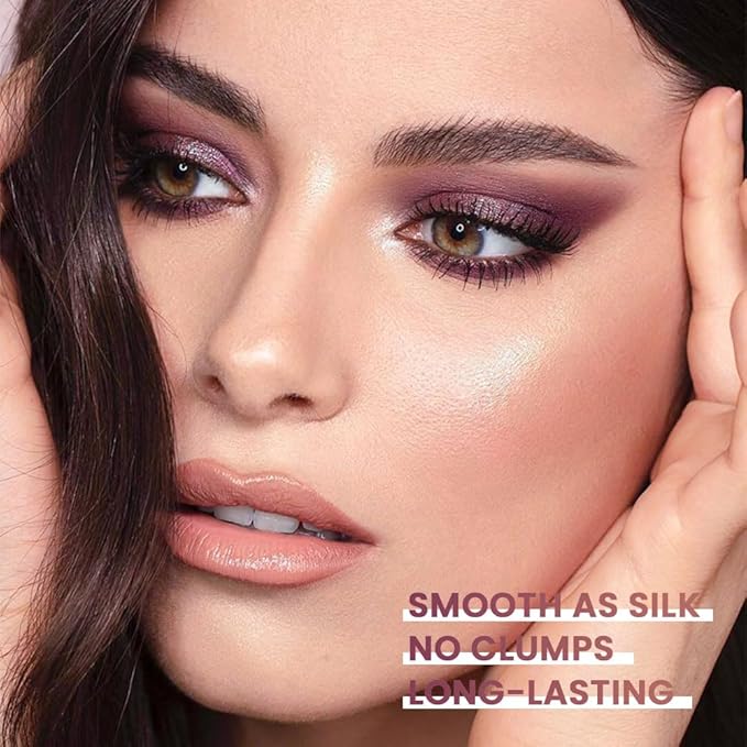 evpct 12Pcs Capsule Cream Eye Shadow Brightener Sticks Set for Eyes, Champagne Pearl Taupe Bronze Cocoa Stone Putty Smoky Amethyst Shimmer Matte Pencil Eye shadow Applicator Stick Palette Makeup 02