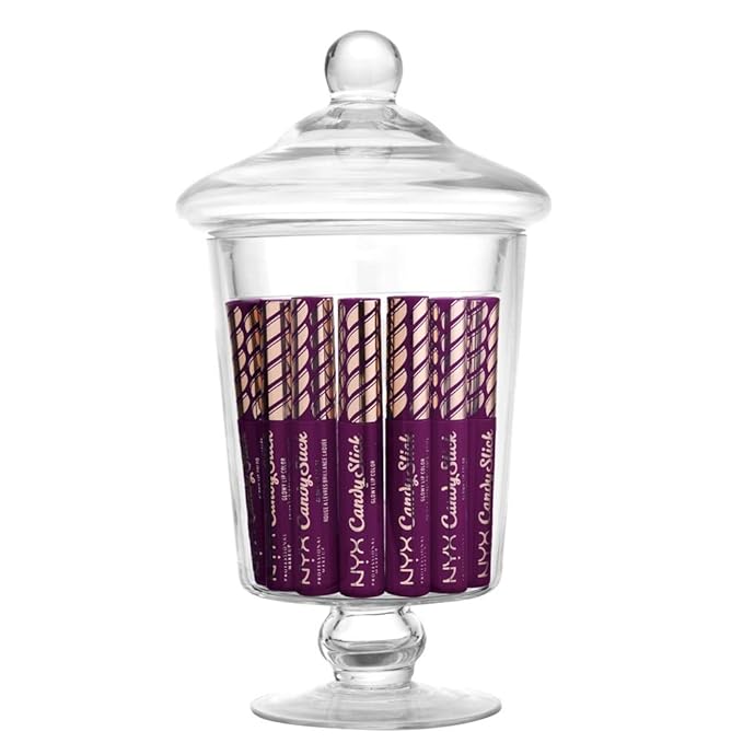 NYX PROFESSIONAL MAKEUP Candy Slick Glowy Lip Color Gloss - Grape Expectations (Grape)