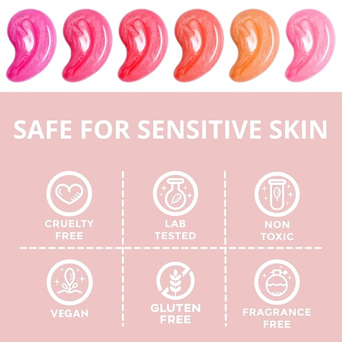 TKB Lip Gloss Base (Flexagel ME)| Clear Lip Gloss Base for DIY Lip Gloss| Ready-to-Wear| Moisturizing, High Shine, Crystal Clear, Vegan, Gluten and Cruelty free| Made in USA. (5.5oz (156g))