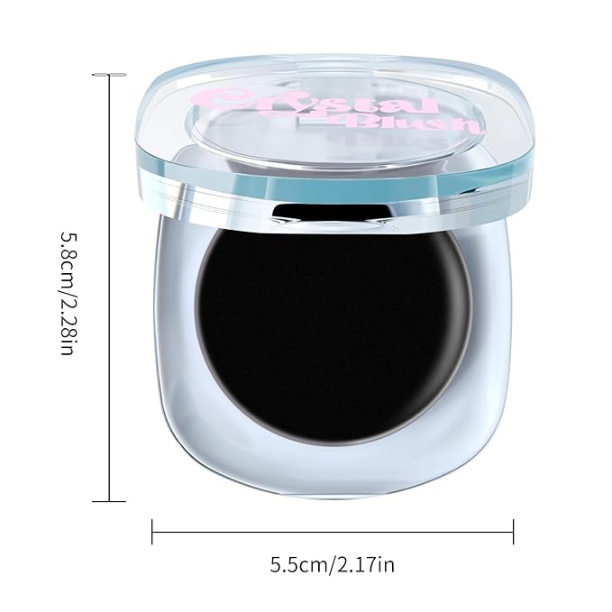 KYDA Black Cream Blush, Color Changing Tint, Magic Up Blush