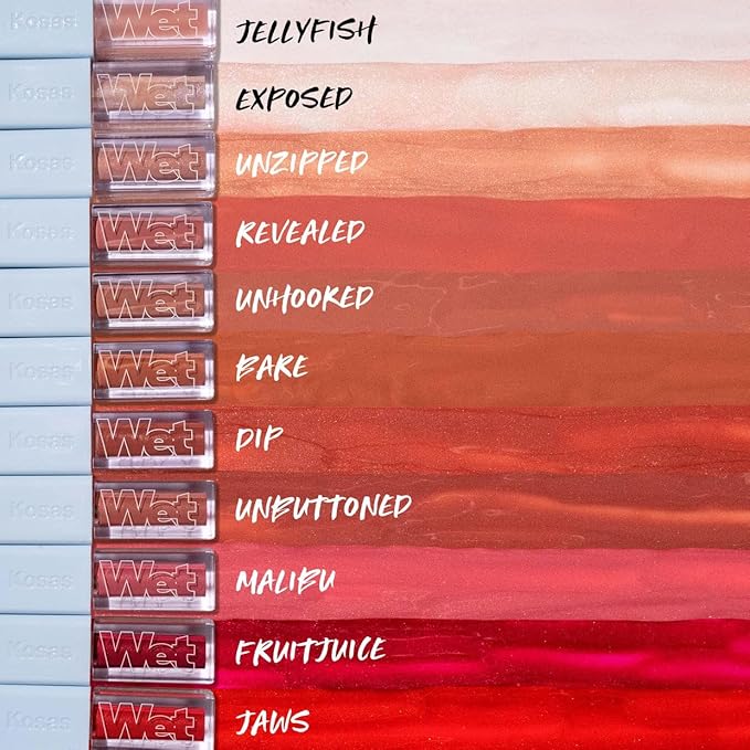 Kosas Wet Lip Oil Gloss| Juicy, Plumping Treatment, (Revealed)