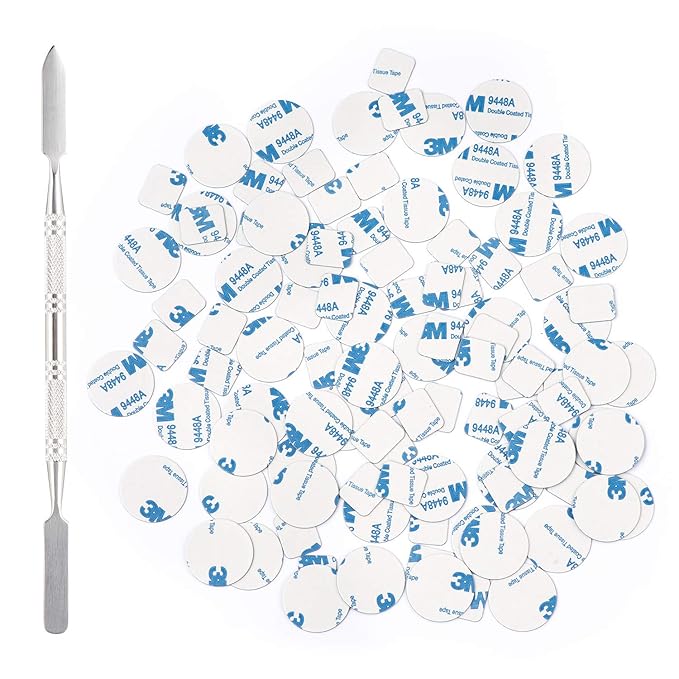 100Pcs Metal Stickers for Magnetic Palette Empty Eyeshadow