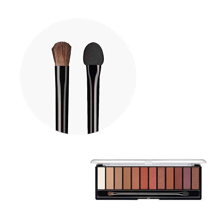 Rimmel London Magnif'Eyes Eyeshadow Palette, 12 Shades, Blendable Formula, Versatile, 005, Spice, 0.5oz