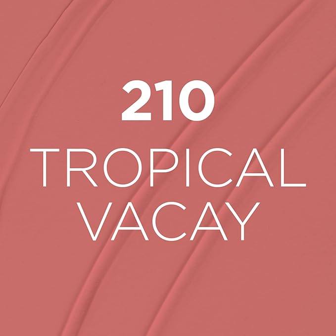 L'Oreal Paris Infallible Matte Resistance Liquid Lipstick, up to 16 Hour Wear, Tropical Vacay 210, 0.16 Fl Oz