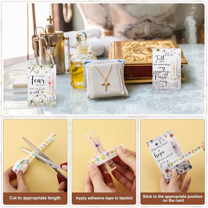 12 Sets Christian Lip Balms