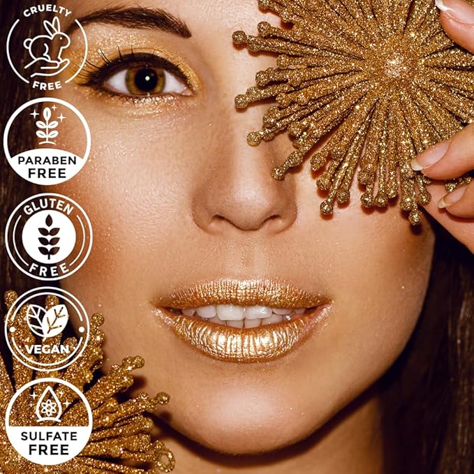 Mynena Yellow Gold High Shine Illuminator Face & & Festivals