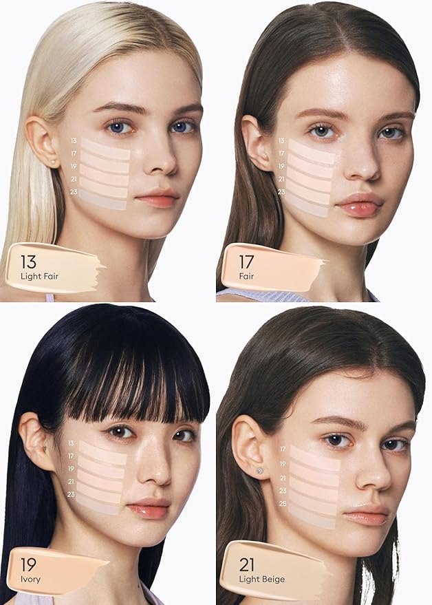 MISSHA M PERFECT COVER SERUM BB CREAM No.19 Ivory - Fair/Light with Warm Undertone, Skin Tint, Tinted Moisturizer, Skin Care Foundation Makeup, Superfood Complex, Glass Skin, Korean Makeup,1.18 Fl oz