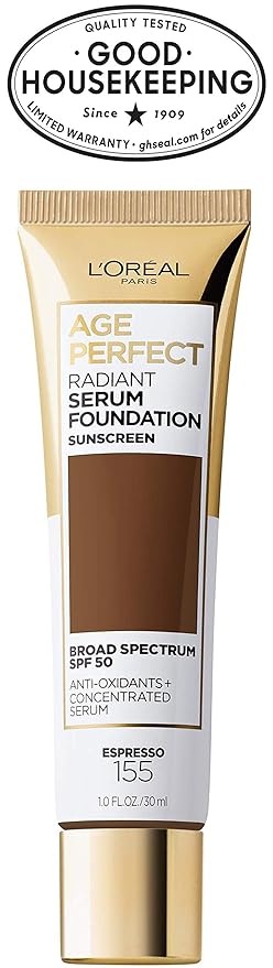 L'Oreal Paris Age Perfect Radiant Serum Foundation with 1 Ounce