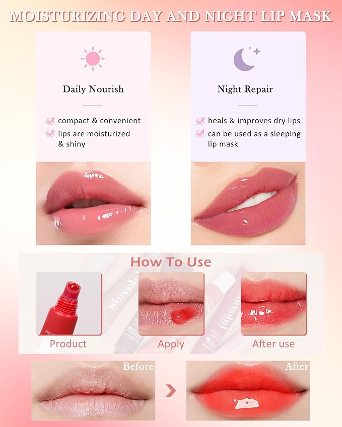 Lip Butter Balm Chrrey, Hydrating Tinted Butter Lip
