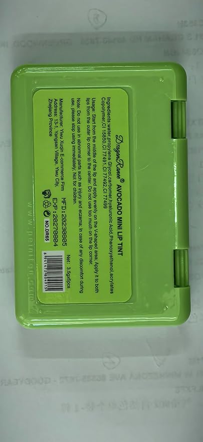 6 Colors Lip Tint Stain Set,Korean Velvet Water Lip