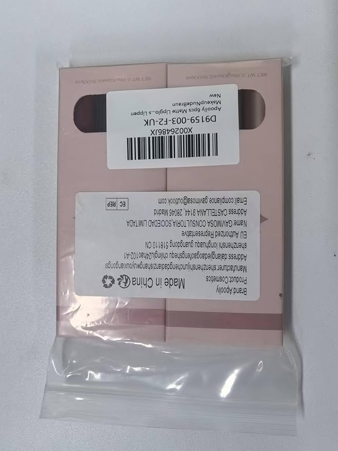 6pcs Matte Lip Gloss Set for Women,Highly Pigmented Velvet Lip Stain,Long Lasting,Waterproof Lip Makeup,Nude,Brown