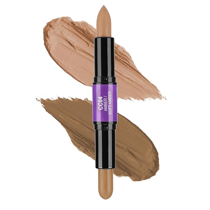 CCbeauty 2-IN-1 Contour Stick Cool Tone, Cream Dual