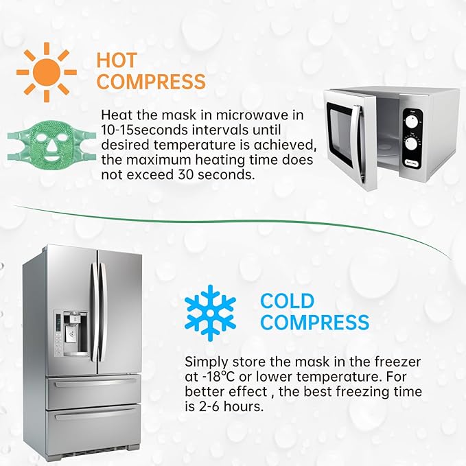 Face eye mask ice pack