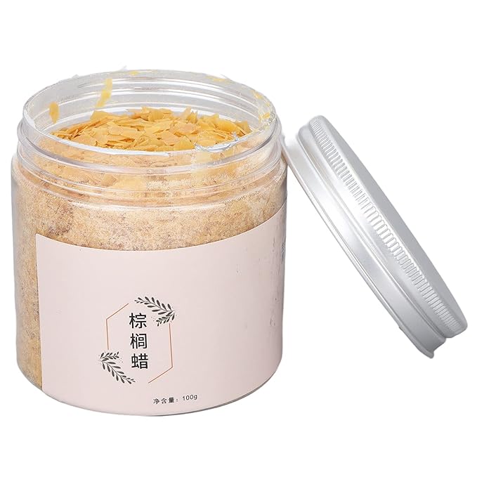 100g Palm Wax Pellets, Carnauba Wax