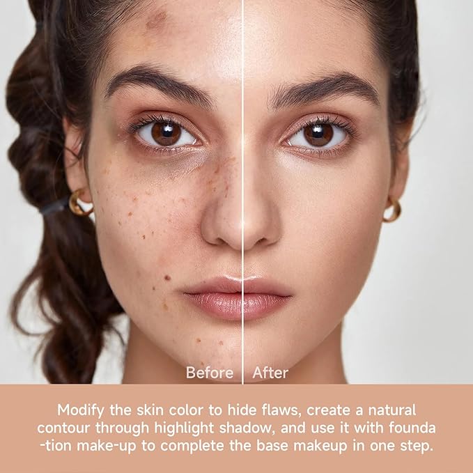 Cream Concealer Contour Palette, 12 Colors Foundation Palette