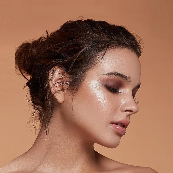 Flawless Pressed Powder, Setting Powder Makeup, Longwear Face Finish 01