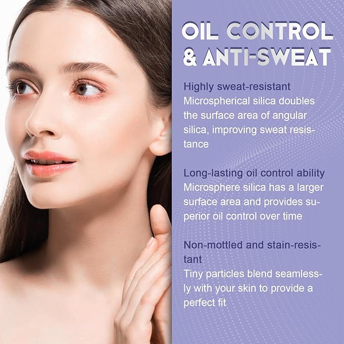 Lavender Matte Powder, Jelly Lavender Matte Powder Oil Creates Soft