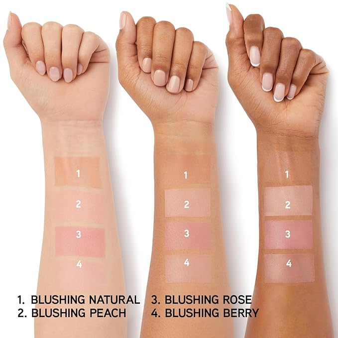 Physicians Formula Powder Palette Multi-Colored Blush Powder Blushing Berry, Dermatologist Tested